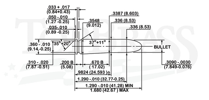 .30 Carbine Brass