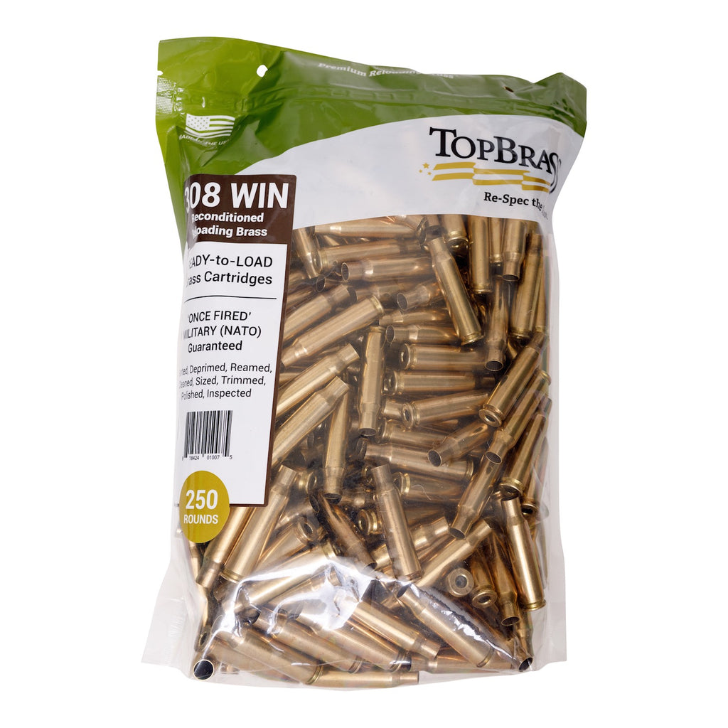 .308 Winchester Premium Reconditioned Brass