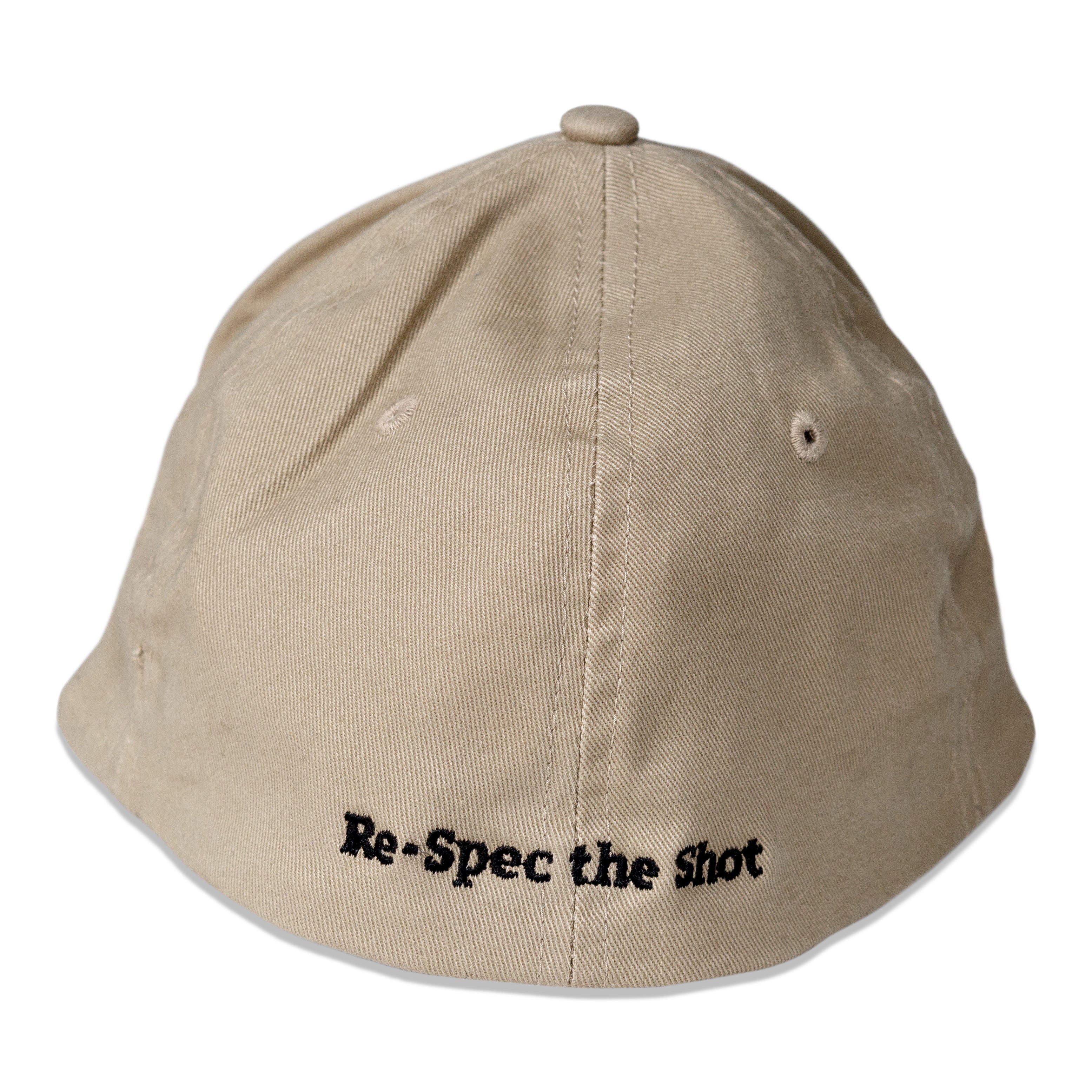 Top Brass Stretch Fit Ballcap Hat - Tan