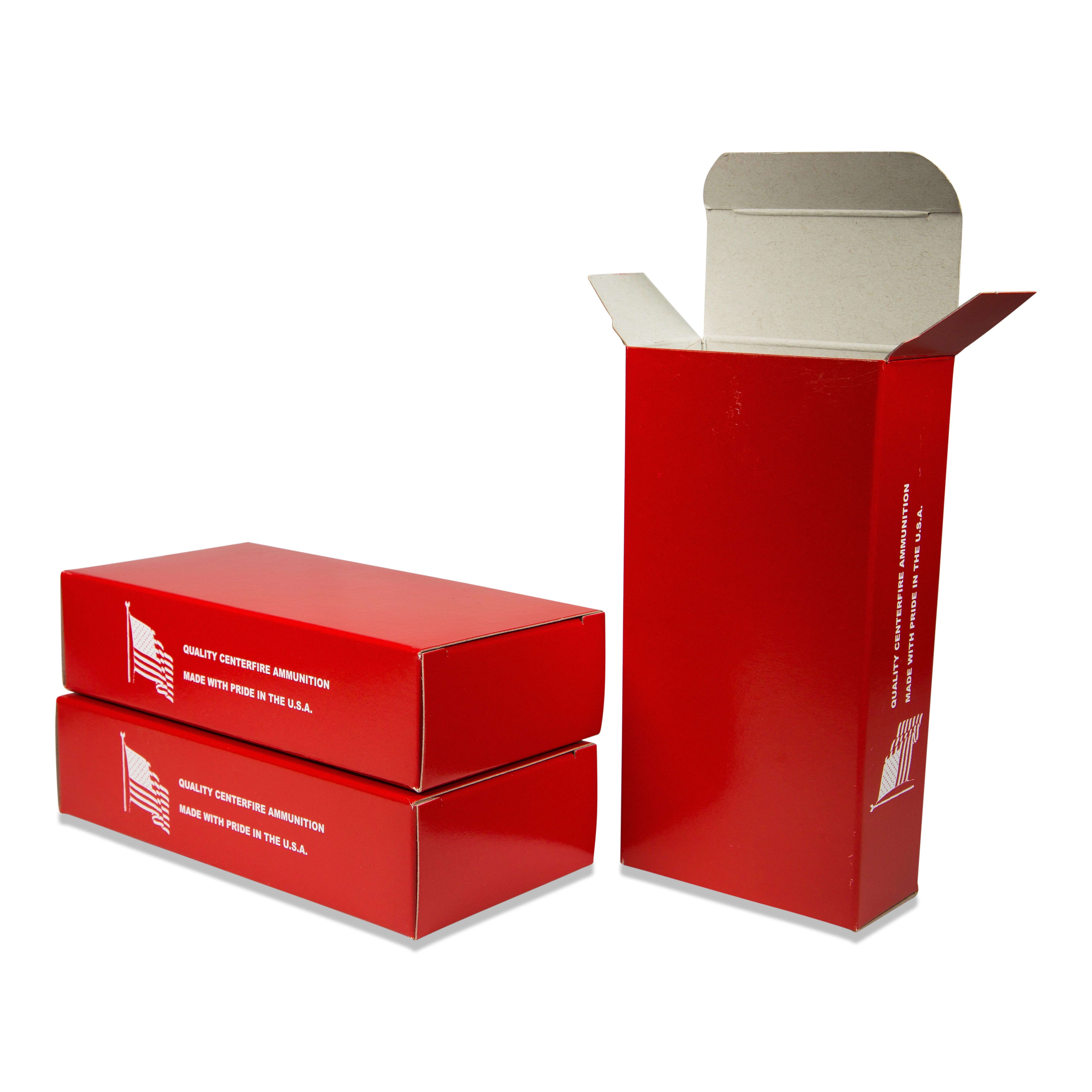 Ammo Packaging Boxes & Trays for .38 Special / .357 Magnum  - 50 Round Capacity (#03 Box / #09 Tray)