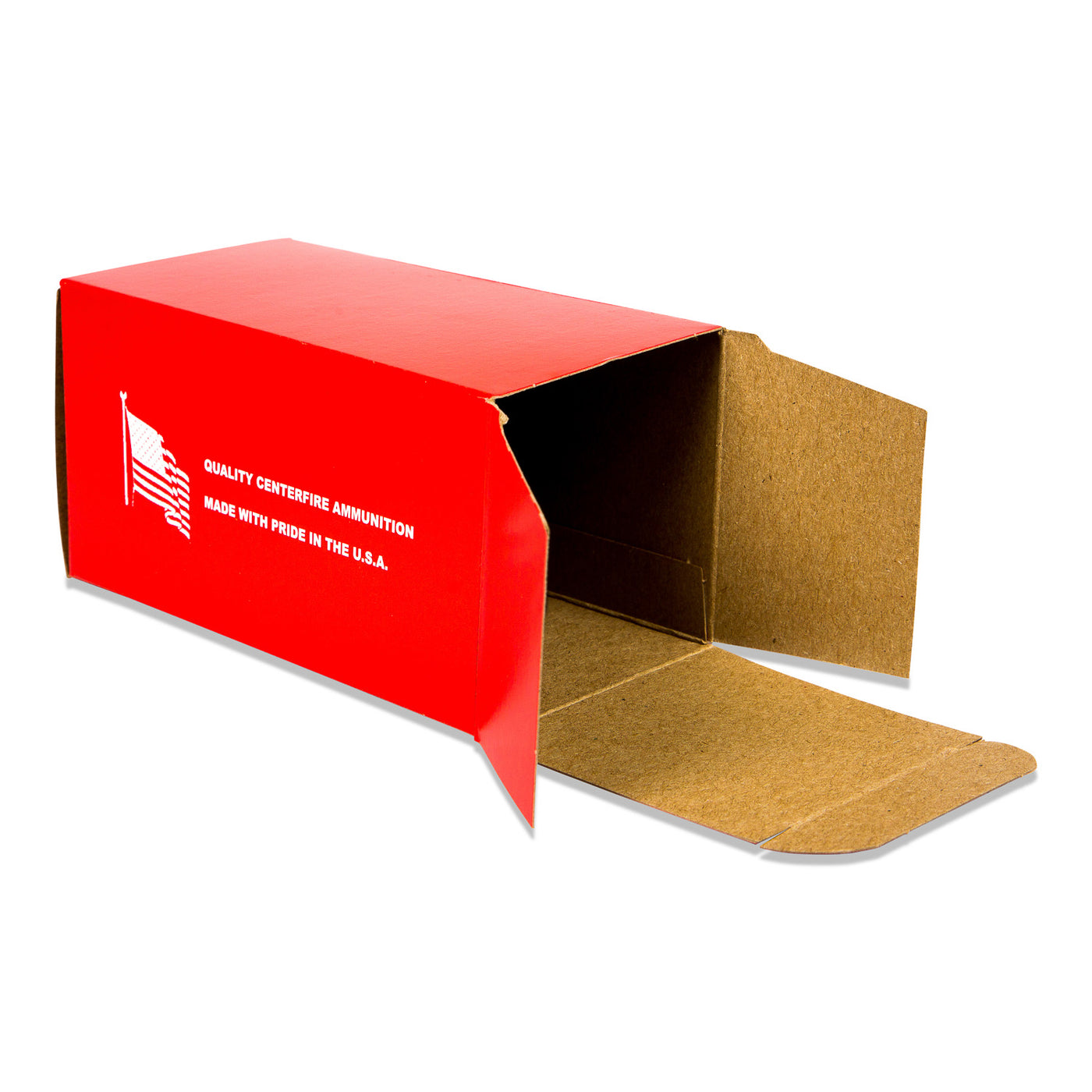 06 Cardboard Ammo Box for .222, .223, 5.56x45, .30 Carbine, & .300 AA Top Brass Reloading