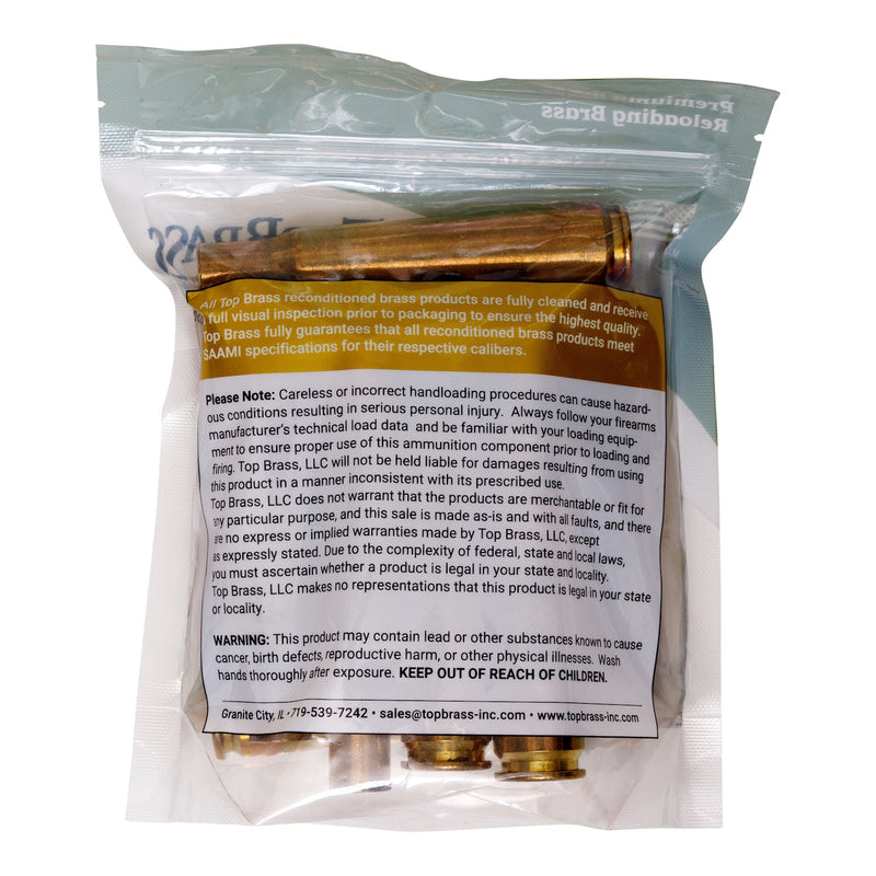 .50 BMG Brass Reconditioned Cartridges