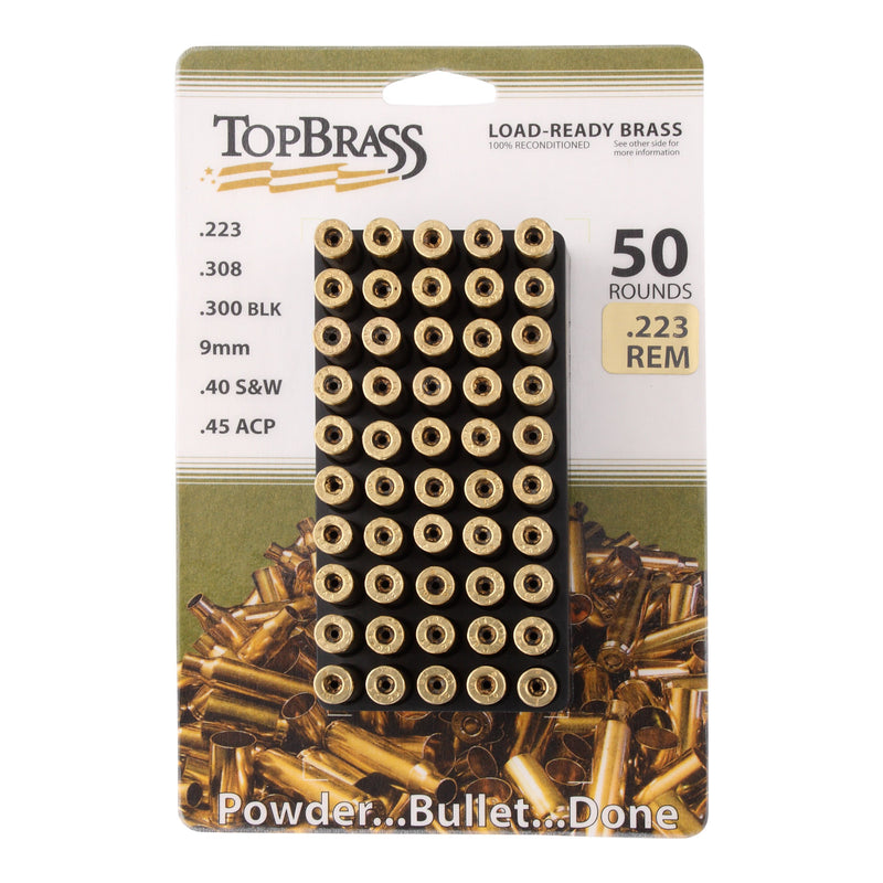 Premium Reconditioned .223 Rem Brass