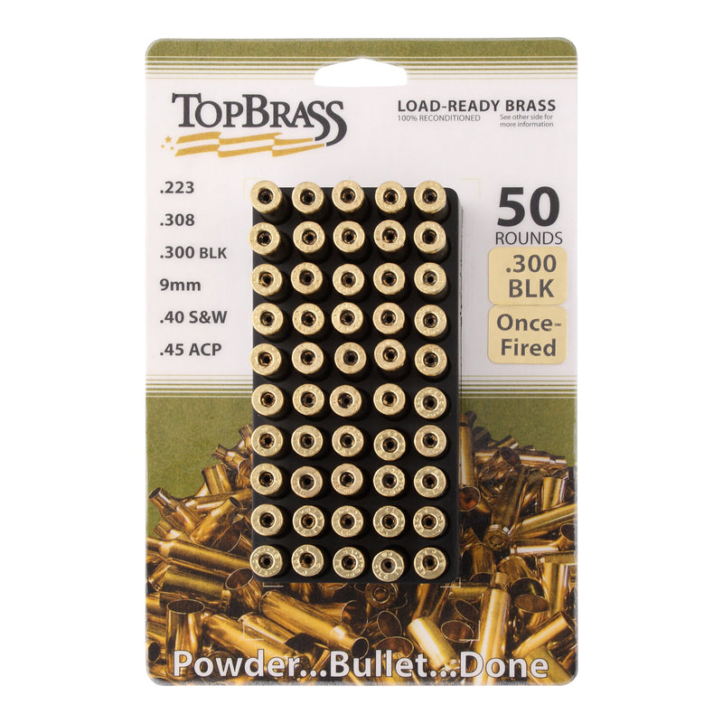 .300 AAC Blackout Reconditioned Brass