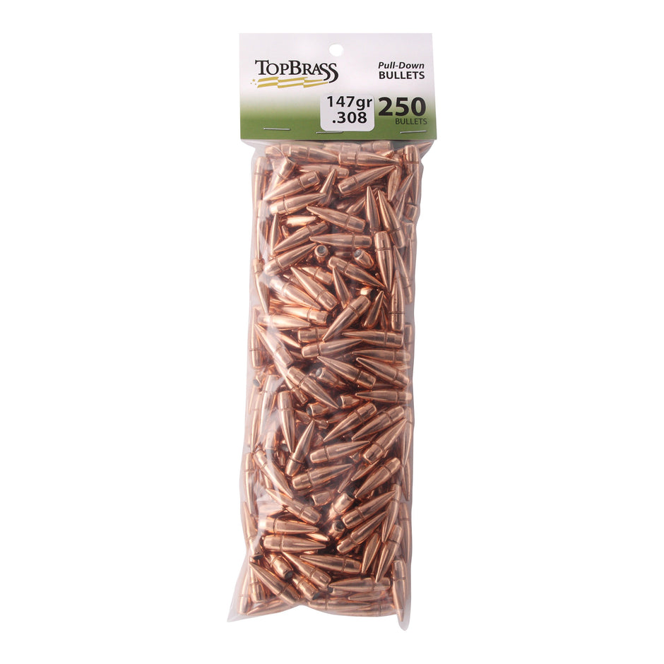 Pulled Bullets Top Brass Reloading Supplies